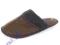 Męskie pantofle domowe kapcie WOJTYŁKO Brązowe 43