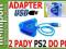 NOWA PRZEJŚCIÓWKA USB z PS2 do PC/ PS3 na 2 PADY