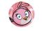 Talerzyki Angry Birds różowa 18cm 8szt Urodziny
