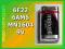 3 x BATERIA MAXELL 6F22 MN1604 9V ZINC (FL)