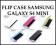 SAMSUNG GALAXY S4 Mini i9190 ETUI FLIP COVER+FOLIA