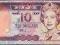 Fidżi - 10 dolarów ND/2002 P106 UNC starszy typ