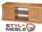 STOLIK RTV 120cm JARK 16 OLCHA ,ORZECH listwa MDF