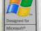 Oryginalna naklejka Windows XP (19 x 29 mm)