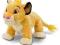 Krol Lew Simba Disney Maskotka 30cm 24H