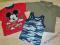 DISNEY 3 szt. bluzek na LATO st.BDB roz.86