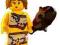 LEGO Minifigures seria 5 8805 KOBIETA JASKINIOWIEC