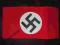 opaska niemiecka czerwona na ramie munduru ss WH
