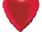 Balon foliowy Serce Czerwone - 18 cal - Walentynki
