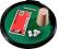 Kości pokerowe z tacką kubkiem i bloczkiem zapisu