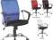 Fotel obrotowy krzesło biurowe kółkach regulowane