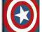 Avengers Assemble Captain America Shield -Obraz ..