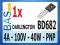 Tranzystor BD682 - DARLINGTON 4A 100V 40W PNP