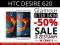 ZESTAW HTC DESIRE 620 FOLIA + SKIN ETUI