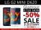 SUPER ZESTAW LG G2 MINI D620 FOLIA + SKIN ETUI