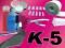K-5 SUPER zestaw dla tipsy zele uzupełnienie
