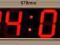 Zegar elektroniczny 125mm przemysłowy ethernet NTP