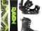 Nowy Zestaw Snowboard Raven Core Carbon 154cm