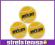 Wibrastop Pro's Pro Vibra Ball (3 szt.) - yellow
