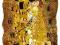 zegar ścienny Gustav Klimt-Pocałunek 27x19cm