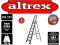 Drabiny drabina aluminiowa 7 stopniowa ALTREX