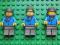 LEGO ELEMENTY minifigruka 3 sztuki ludzików CITY2