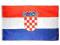 FLAGA Chorwacji 150x90 cm