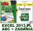 Excel 2013 PL ABC formuły arkusze ćwiczenia BIURO