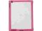 iPad ETUI Plastikowe Różowe Sublimacja