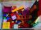klocki Lego Duplo mix 60 sztuk płytka