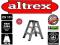 Drabiny drabina aluminiowa dwustronna 2x6 ALTREX
