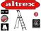Drabiny drabina aluminiowa 5 stopniowa ALTREX