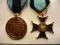 Krzyż Virtuti Militari + medal Zasł na polu chwały