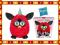 HASBRO FURBY HOT RED BLACK CZERWONY A3150 PL w24h