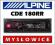 ALPINE CDE-180RR Radio CD mp3 AUX 4x PRE-OUT 4X50w