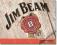 Metalowy plakat reklama Whiskey Jim Beam Prezent