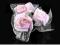 Bukieciki na przyssawkach, różowy, 10cm, 1op.