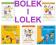Bolek i Lolek seria 3 książek+2książeczki 4do5 lat