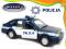 POLICJA Polonez Caro POLDEK 1:34 AUTO Welly