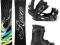 Nowy Zestaw Snowboard Raven Slide Black 141cm 2013