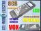 DYKTAFON CYFROWY PODSŁUCH LCD DET DŹWIĘKU VOX 8GB
