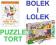 Bolek i Lolek Łowcy tajemnic + Puzzle Maxi 20 Tort