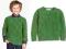 H&amp;M zielony sweterek 122/128, 6-8l