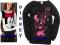 DISNEY MINNIE sweterek long TUNIKA 134