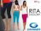 Spodenki leginsy capri 3/4 fitness sport RITA r XL