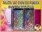 PALETA 100 CIENI DO POWIEK RAINBOW EYES P100