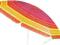 PARASOL BALKON PLAŻOWY 180 CM pochylny TNT red !