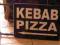 Reklama migająca LED KEBAB PIZZA szyld kaseton