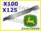 NÓŻ KOSIARKI SPALINOWEJ X100/X125/X145 JOHN DEERE