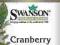 Żurawina-Cranberry 180kaps koncentrat 20:1 SWANSON